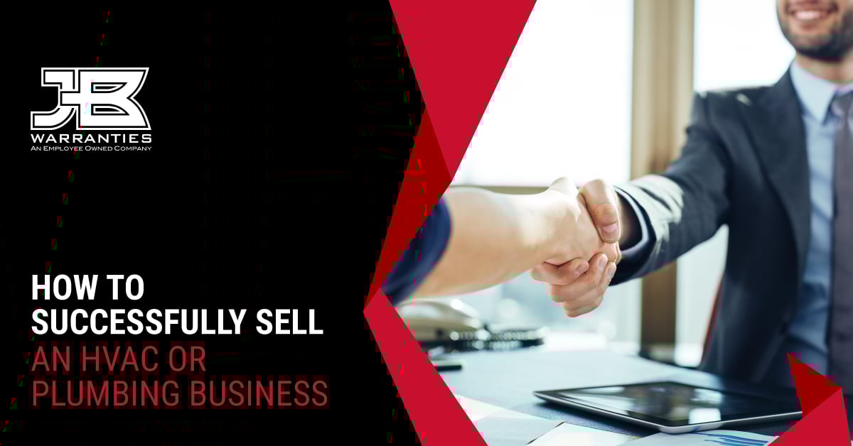 How to Successfully Sell an HVAC or Plumbing Business